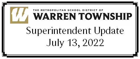 July 13 Superintendent Update Graphic