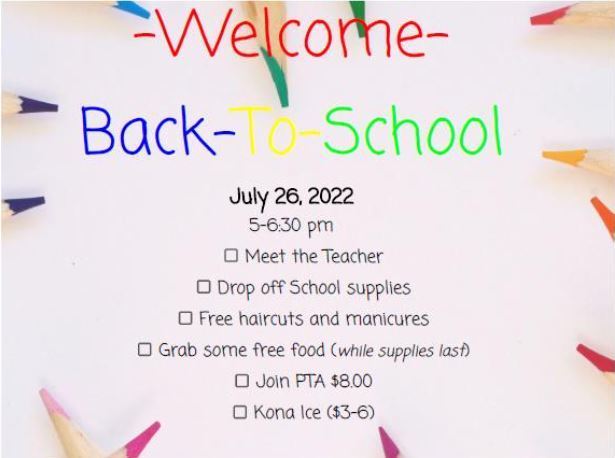 Back to School Night 2022-2023