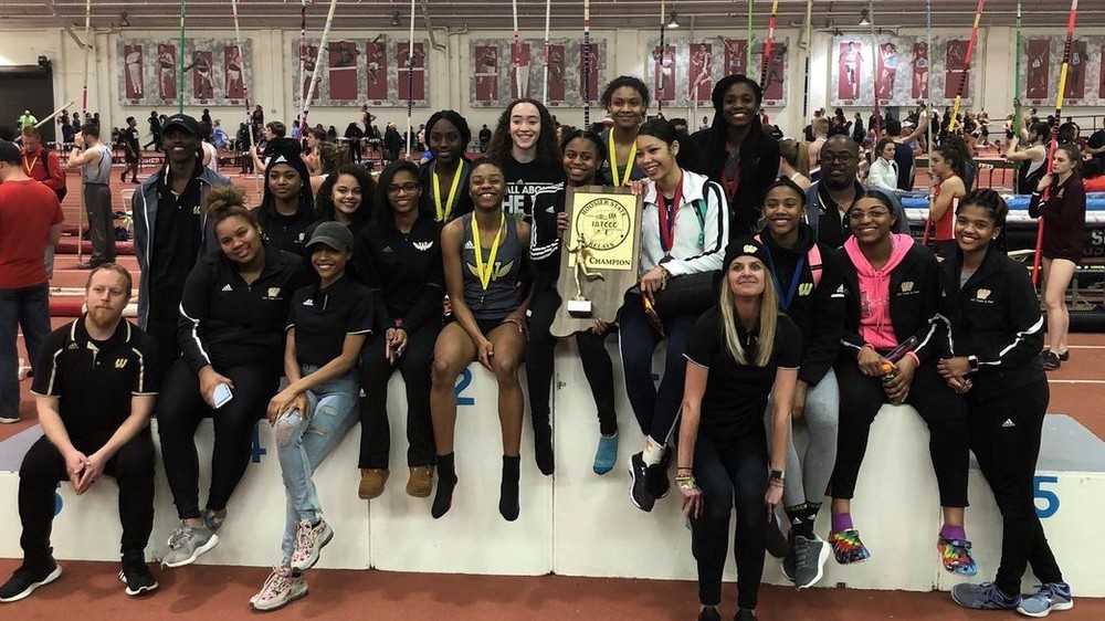 Congratulations to the 2019 Girls Track & Field Indoor State HSR Champions!!