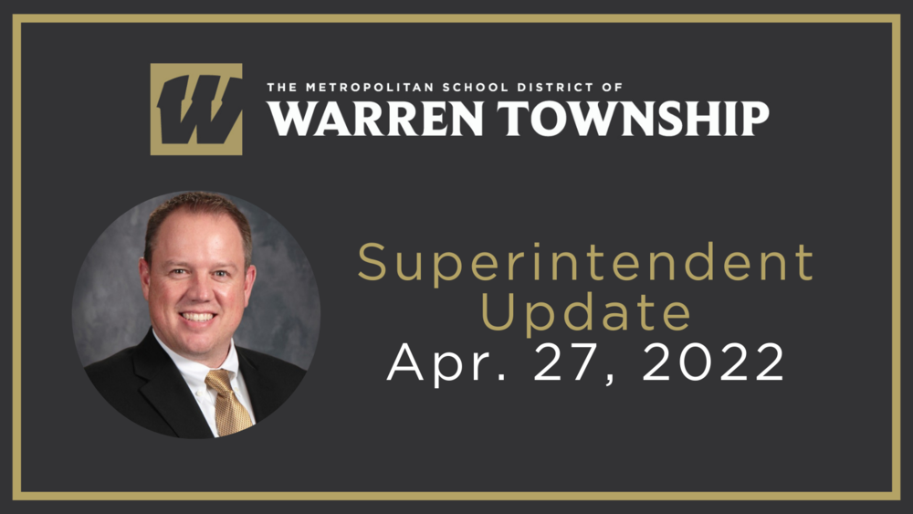 April 27 Superintendent Update Graphic
