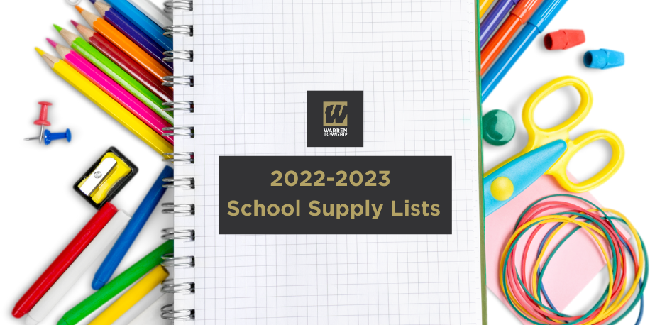 2022-2023 School Supply Lists 