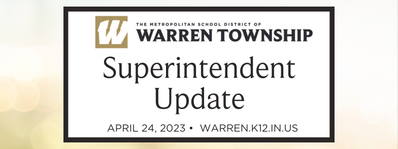April 24 Superintendent Update Graphic