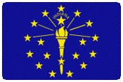 Indiana Flag Symbol