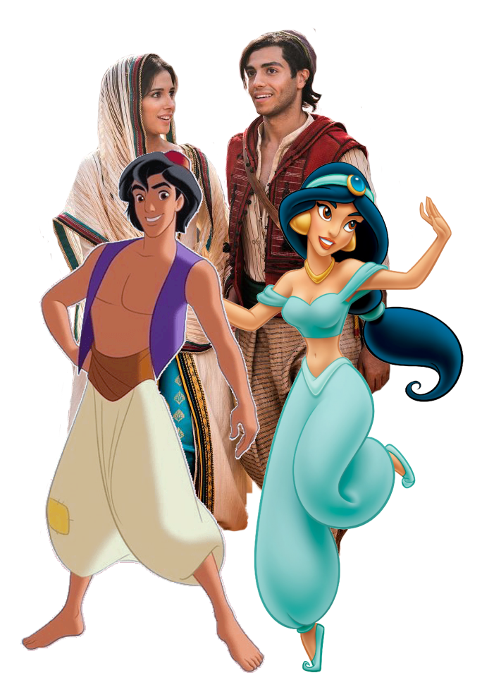 princess jasmine and aladdin a whole new world