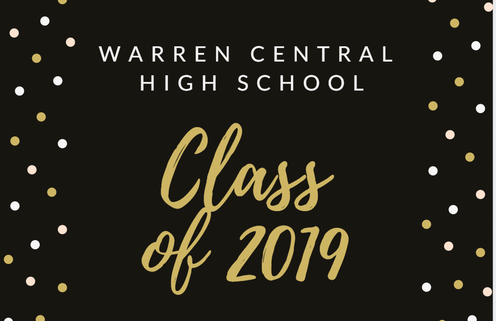 Warren Central HS Class of 2019 Graphic