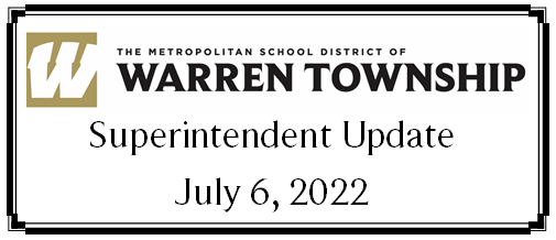 July 6 Superintendent Update Graphic