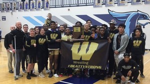 WCHS Wrestling Team Takes the 2020 IHSAA Regional Champions