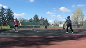 Girls Tennis Starts a Tough Week With a Win Over Greenfield-Central