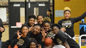 Our Lady Warriors Came Up Short Tonight; A Special Thanks to our Seniors Sha, Cyd, Trinity & Mel!!