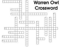 Warren Owl Crossword