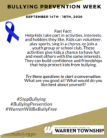 Bullying Prevention Week