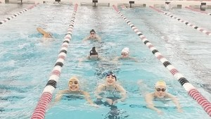 Girls Swim an Amazing Sectional Meet with 5 Broken School Records!!