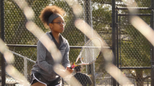 Lady Warrior Tennis Defeats Lawrence Central 4-1!