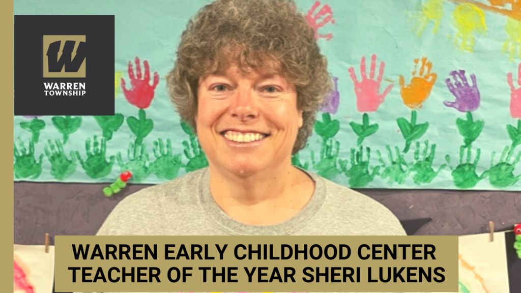 Warren Early Childhood Center Teacher of the Year Sheri Lukens