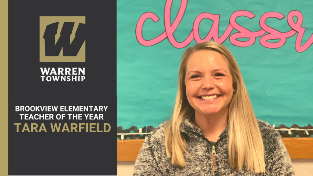 Photo of Tara Warfield 2021 Brookview Elementary Teacher of the Year!