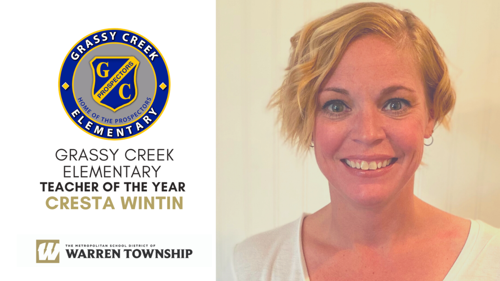 Photo of Grassy Creek Teacher of the Year Cresta Wintin
