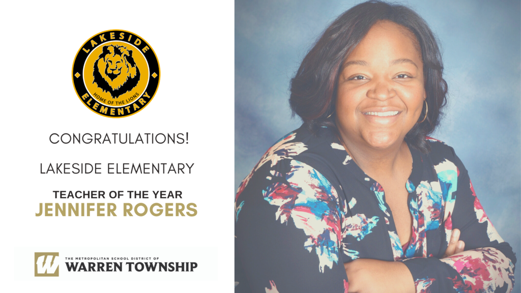 Photo of Lakeside Elementary Teacher of the Year Jennifer Rogers