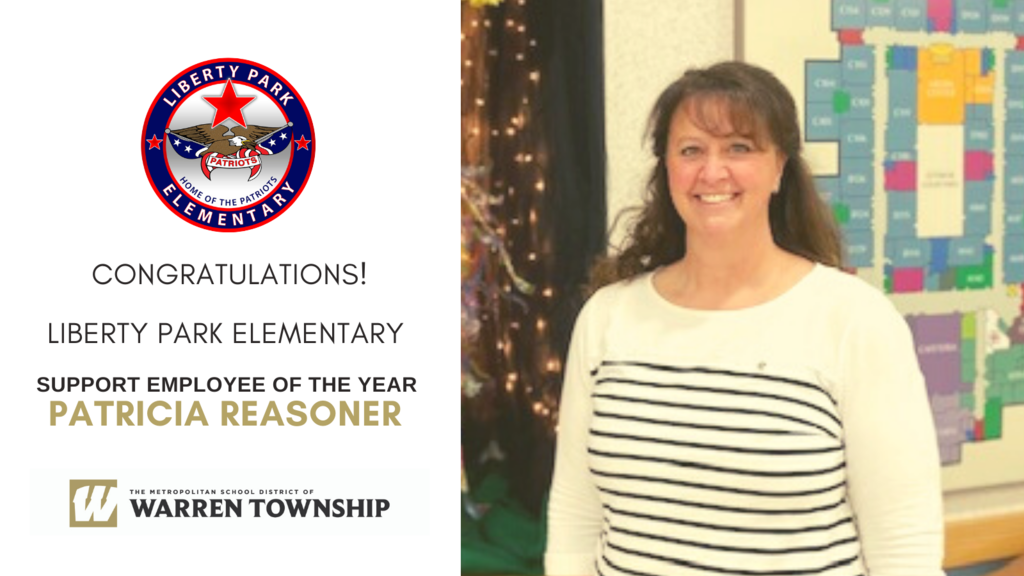 Photo of Patricia Reasoner, 2021 Liberty Park Support Employee of the Year!