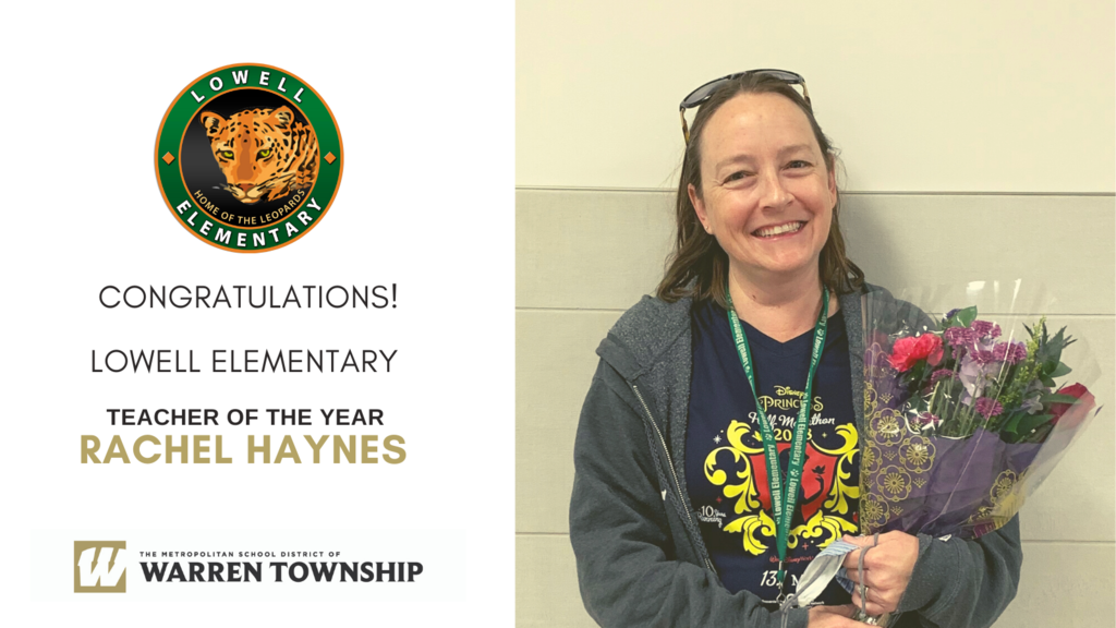 Photo of Rachel Haynes, 2021 Lowell Elementary Teacher of the Year