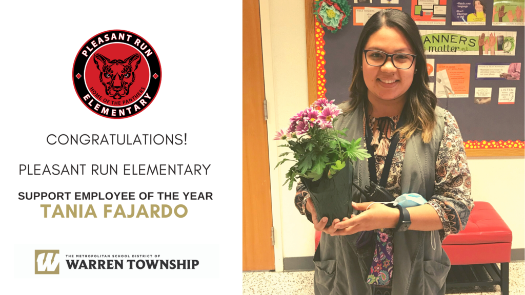 Photo of 2021 Pleasant Run Support Employee of the Year Tania Fajardo