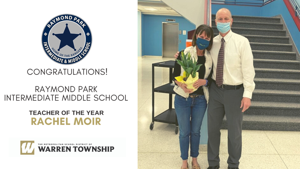 Photo of Rachel Moir, 2021 Raymond Park Intermediate Middle School Teacher of the Year
