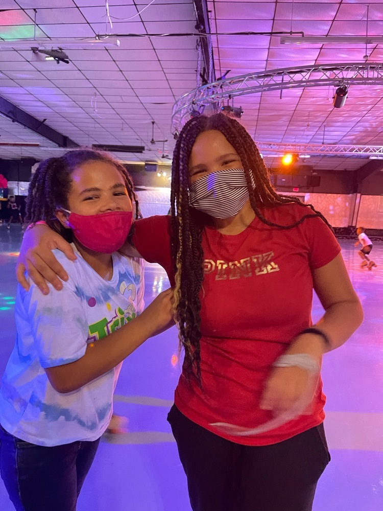 Skating the night away at Roller Cave! Wonderful time had by our RP students, parents, and staff!