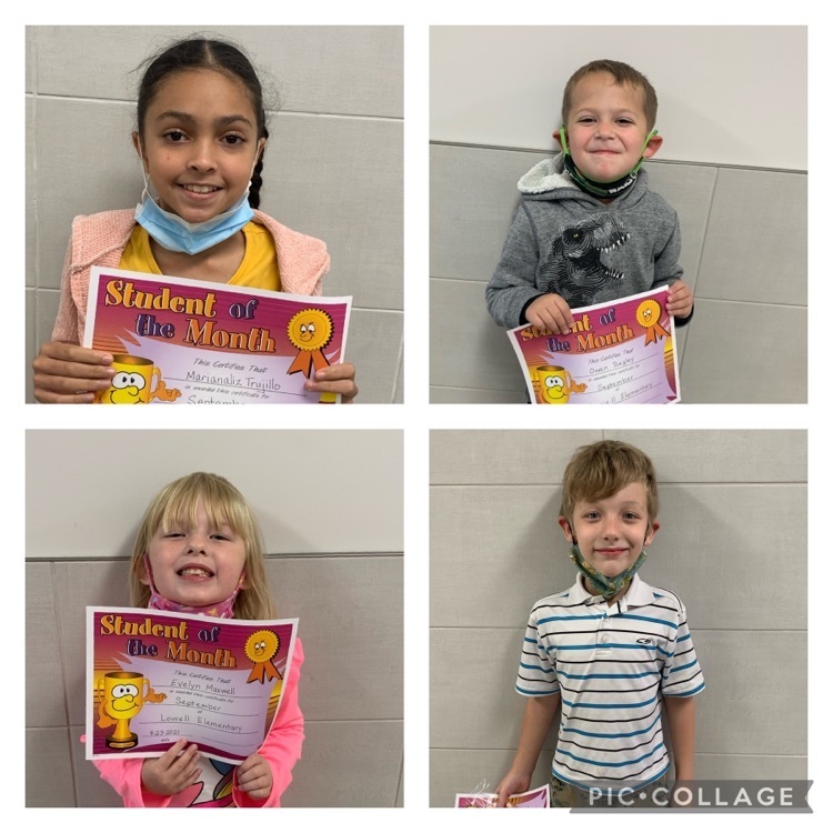 September Student of the Month