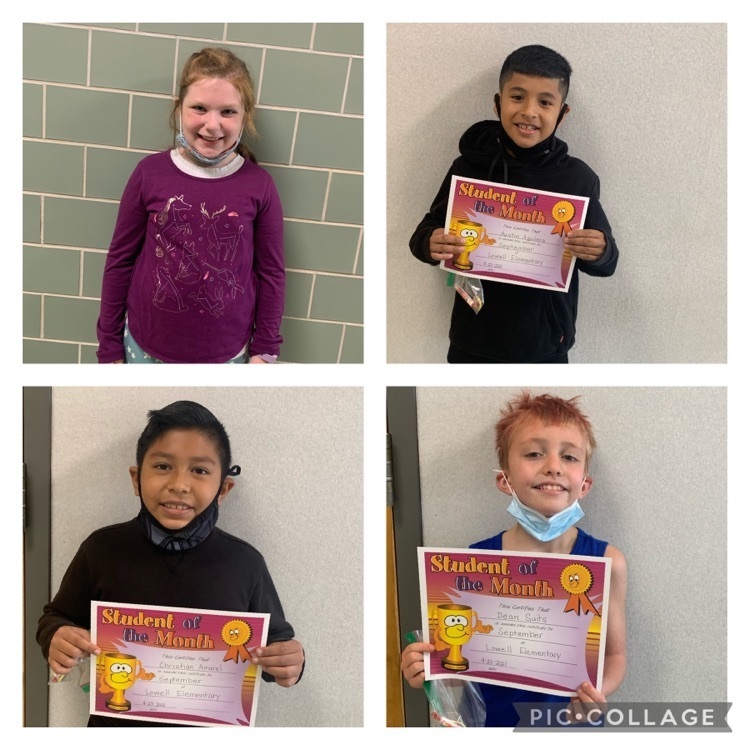 September Student of the Month