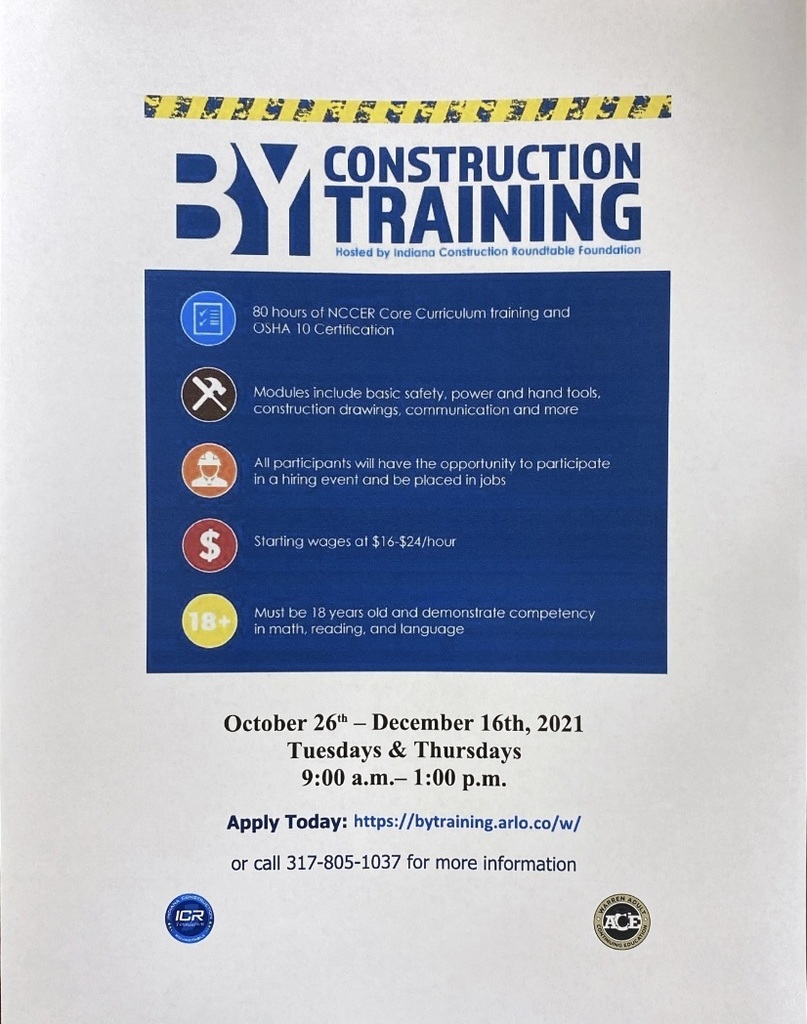 Construction flyer