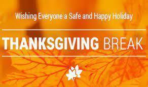 Thanksgiving break