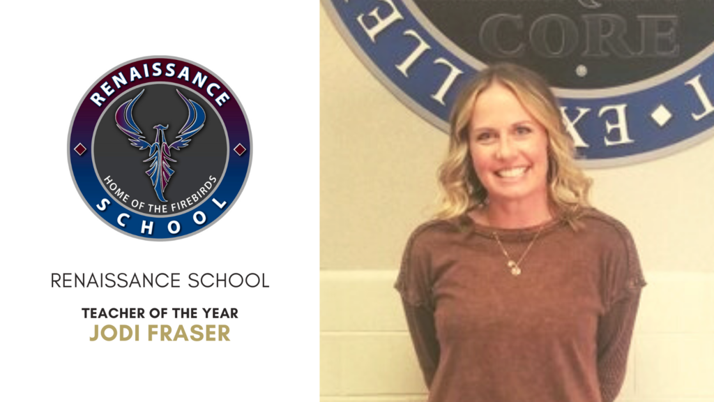 Renaissance School 2021-2022 Teacher of the Year, Jodi Fraser