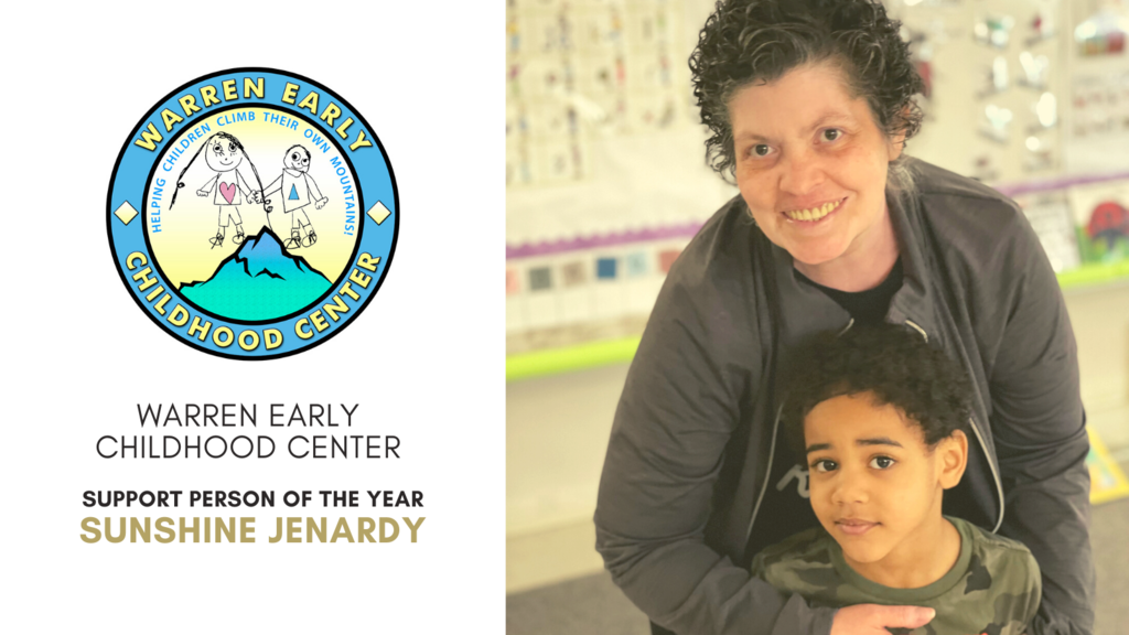 Warren Early Childhood Center 2021-2022 Support Employee of the Year, Sunshine Jenardy