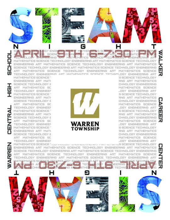 STEAM Night, April 9, Picture Poster