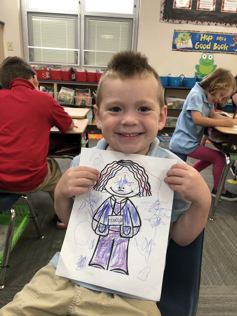 This Kindergartener sure can color!